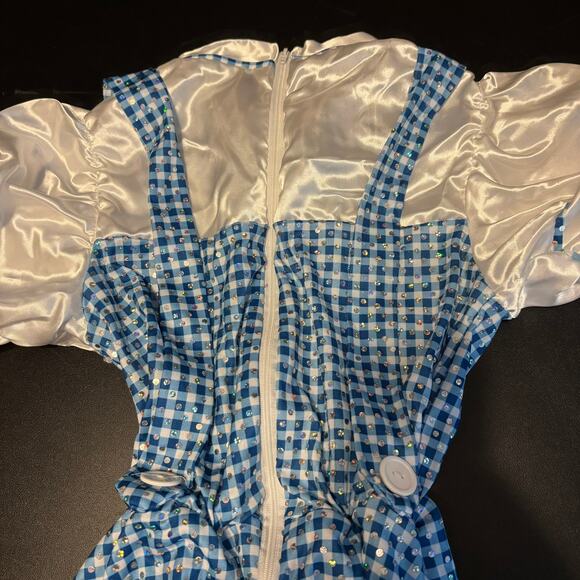 The Wizard of Oz Girls' Dorothy Dress Costume No Size Tag Halloween - Picture 6 of 6